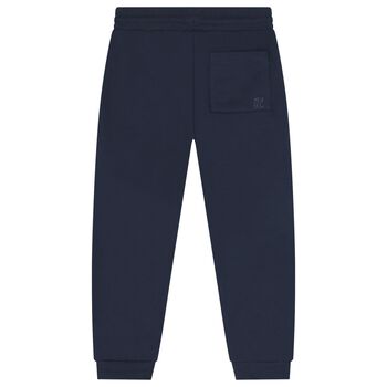 Boys Navy Blue Joggers