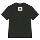 Boys Black Logo T-Shirt, 2, hi-res