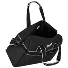 Black Logo Baby Changing Bag, 1, hi-res
