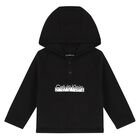 Baby Boys Black Logo Tracksuit, 1, hi-res