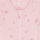 Baby Girls White & Pink Rompers ( 2 Pack ), 1, hi-res