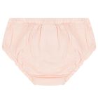 Younger Girls Pink Lace Dress Set, 1, hi-res