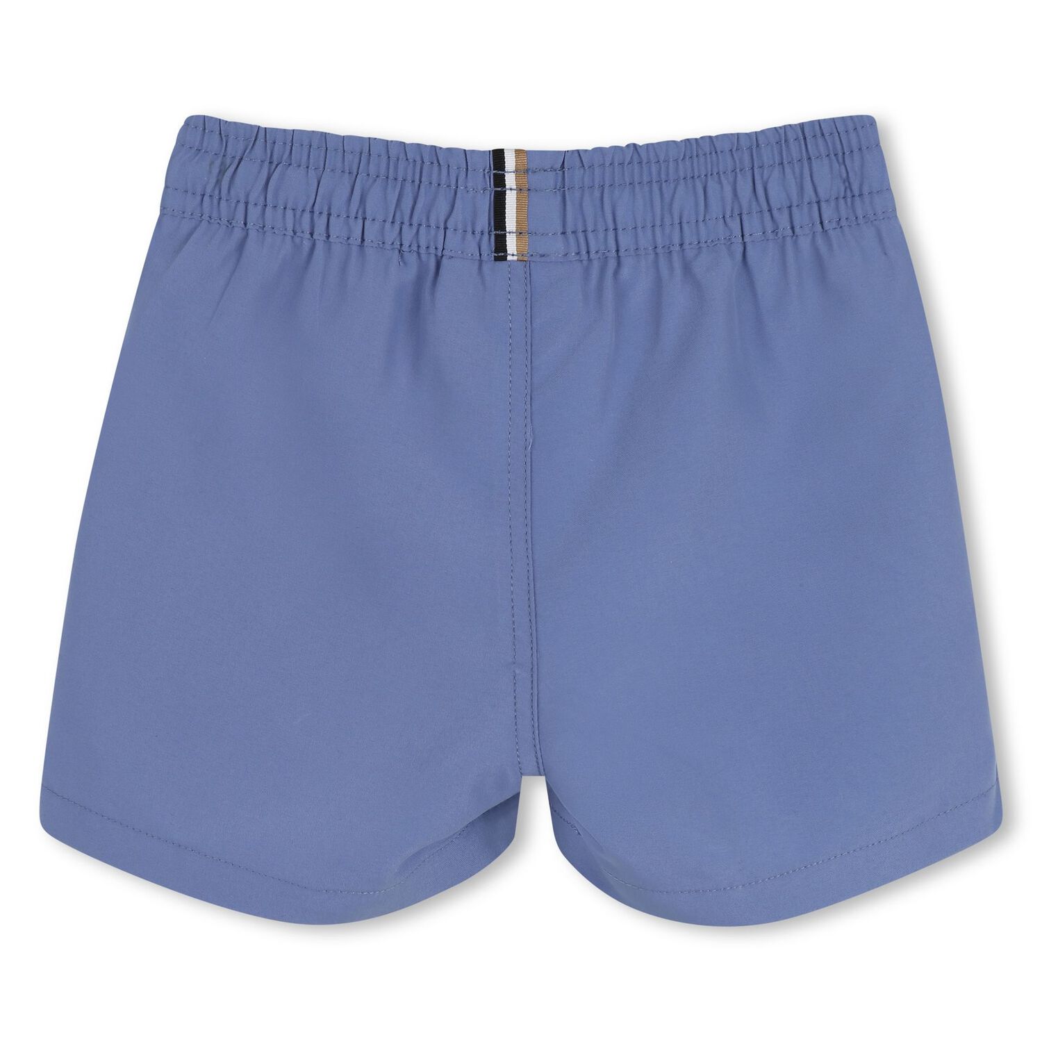 Younger Boys Blue Logo Swim Shorts, 4, hi-res