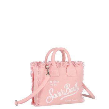 Girls Pink Logo Handbag