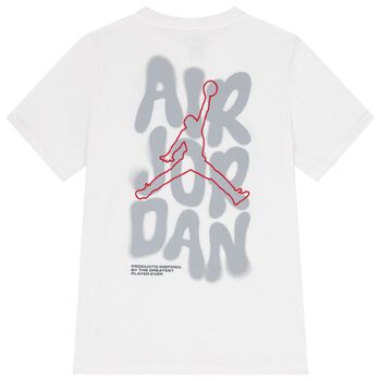 Boys White Jordan T-Shirt, 1 Boys White Jordan T-Shirt