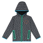 Boys Black Sport Shorts Set, 1, hi-res