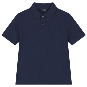 Boys Navy Blue Polo Shirt
