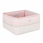 Baby Pink & Gold Accessory Basket, 2, hi-res