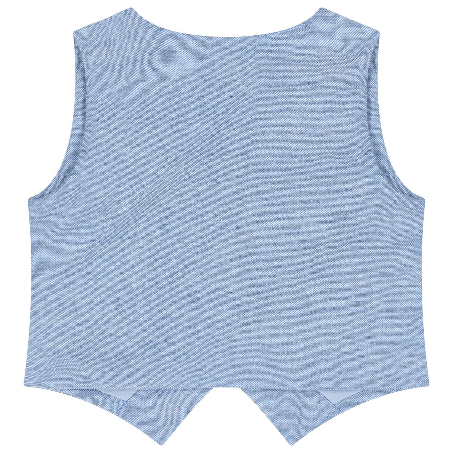 Yonger Boys White & Blue Logo Shorts Set, 1, hi-res