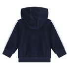 Baby Boys Navy Blue Logo Tracksuit, 1, hi-res