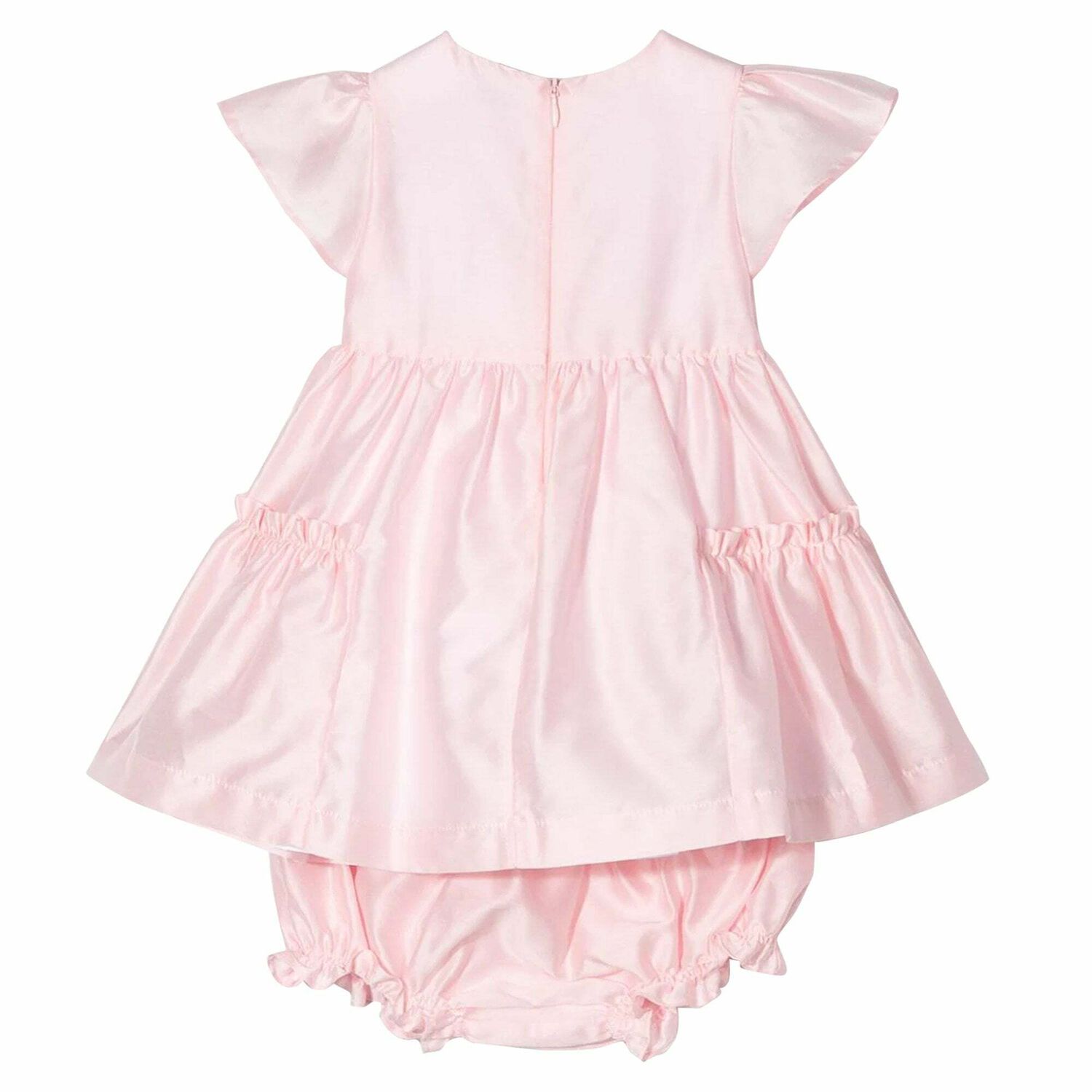 Baby Girls Pink Dress, 1, hi-res image number null