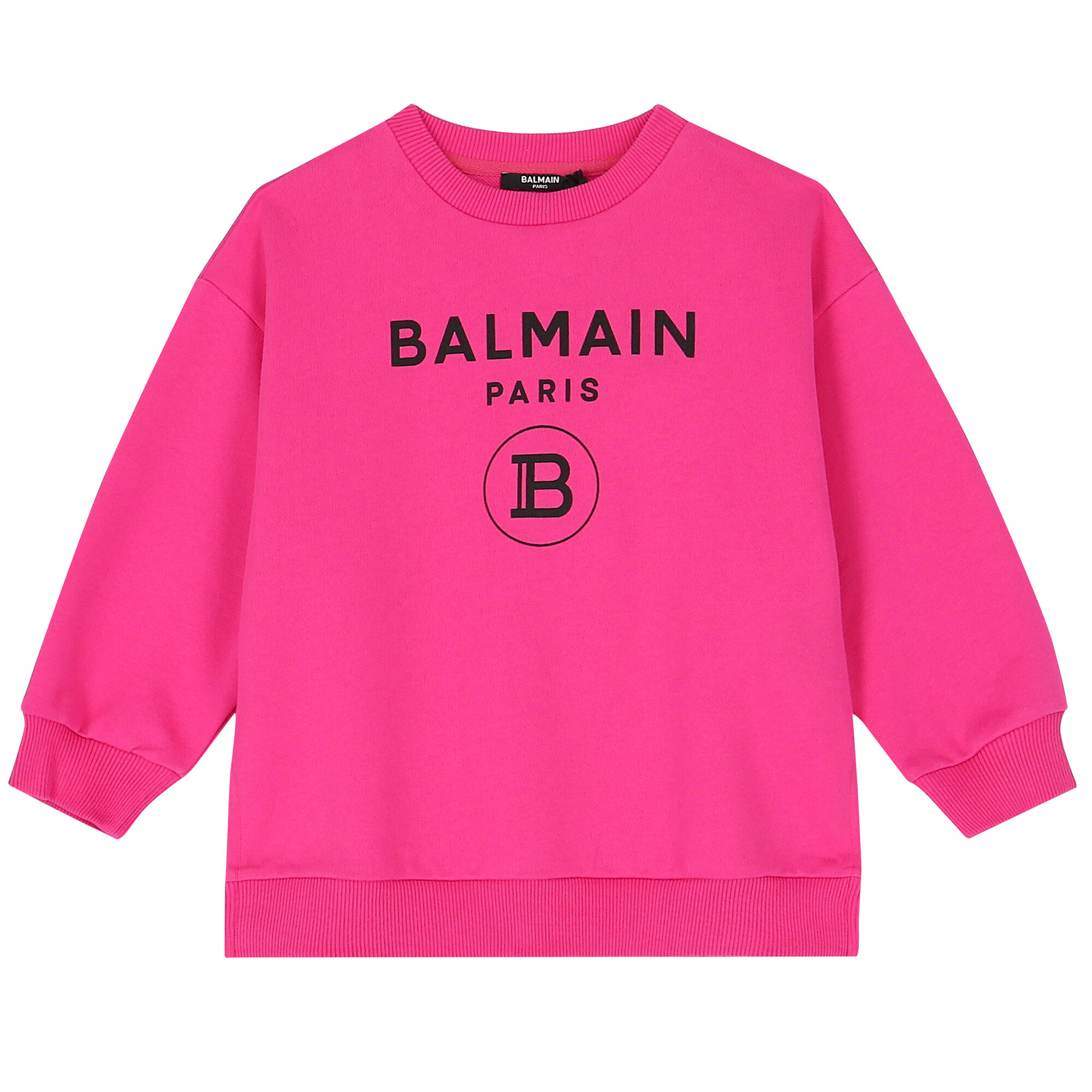 Pink logo sweatshirt online
