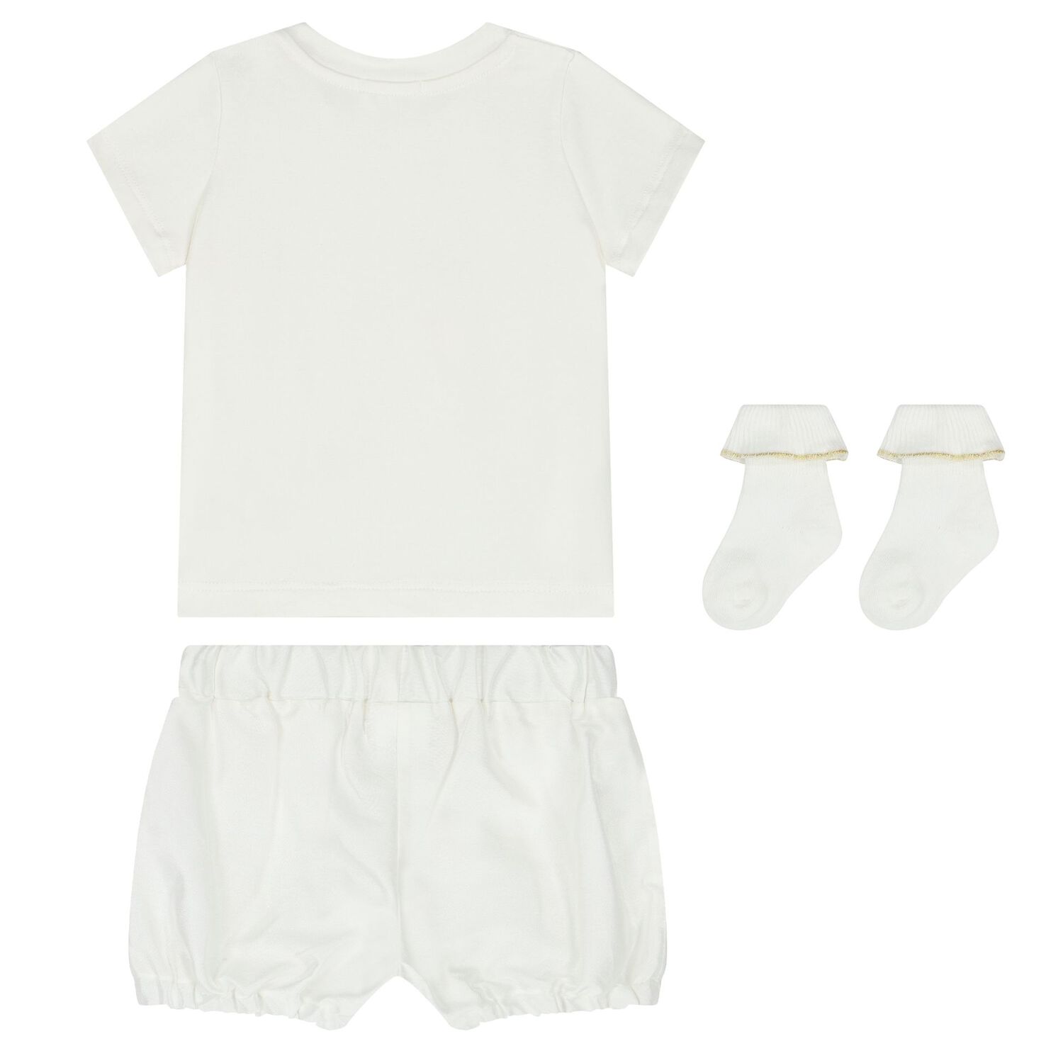 Ivory Elephant Baby Shorts Gift Set, 1, hi-res