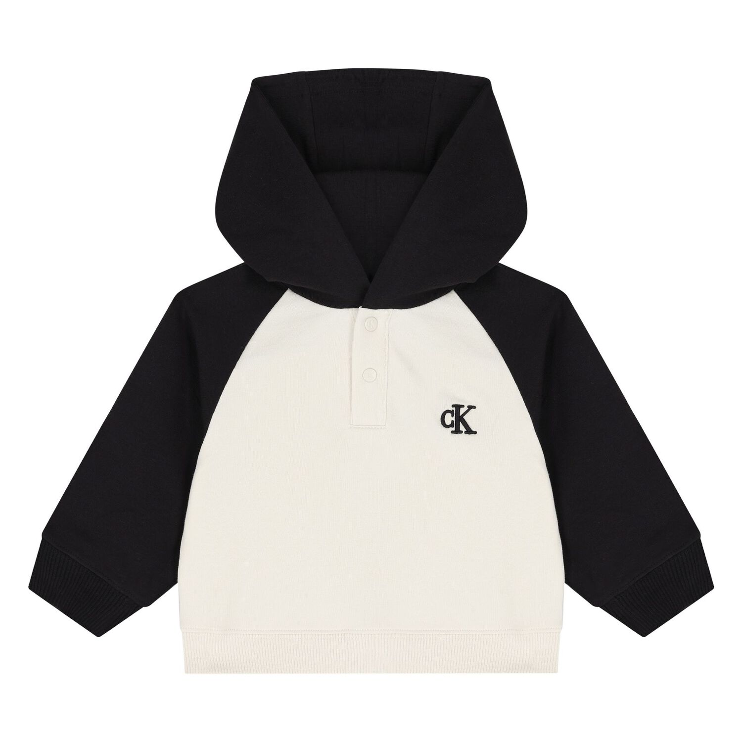 Younger Boys Beige & Black Tracksuit, 1, hi-res