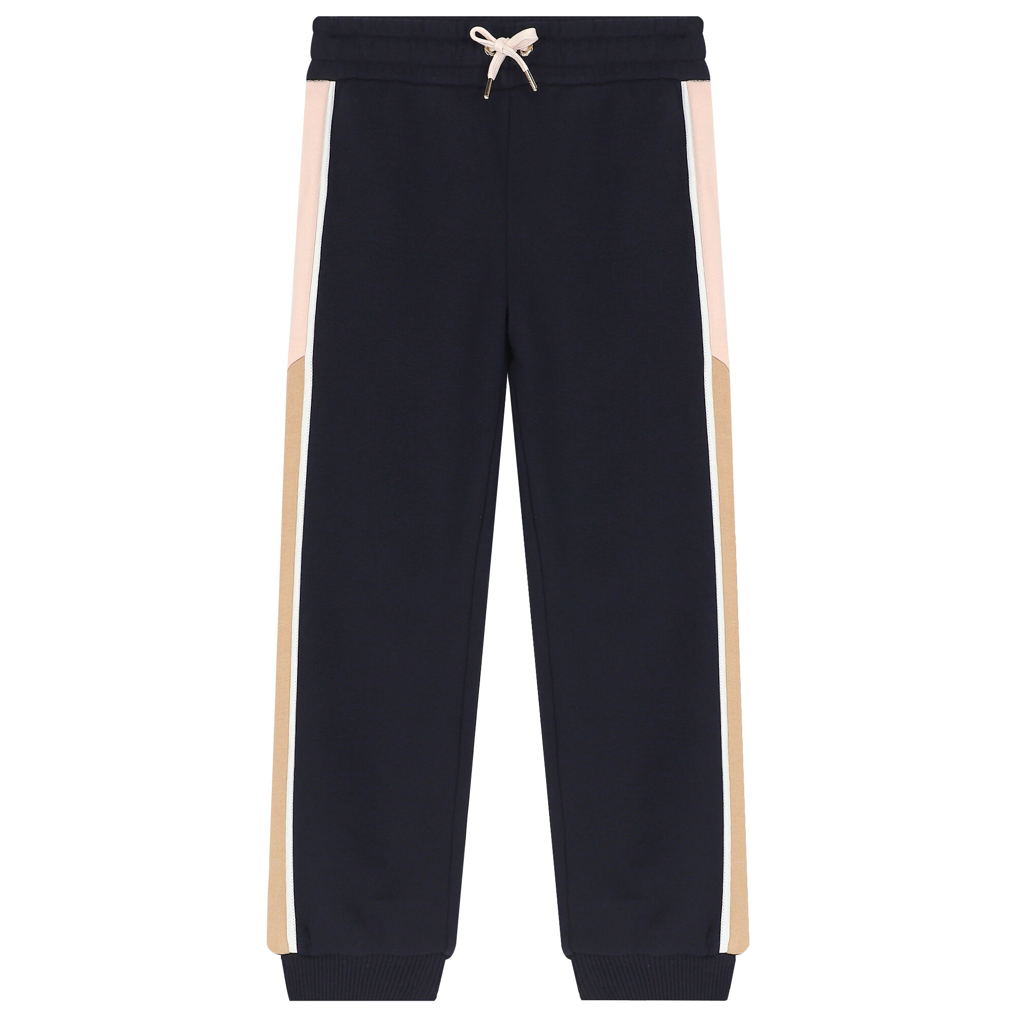 Girls navy joggers sale