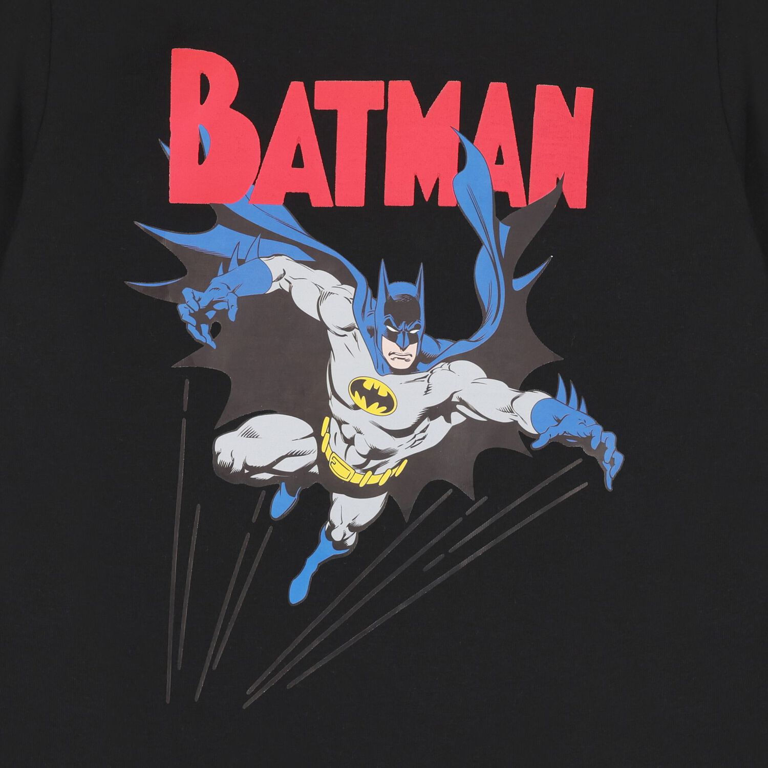 Boys Black & Red Batman Shorts Set, 1, hi-res