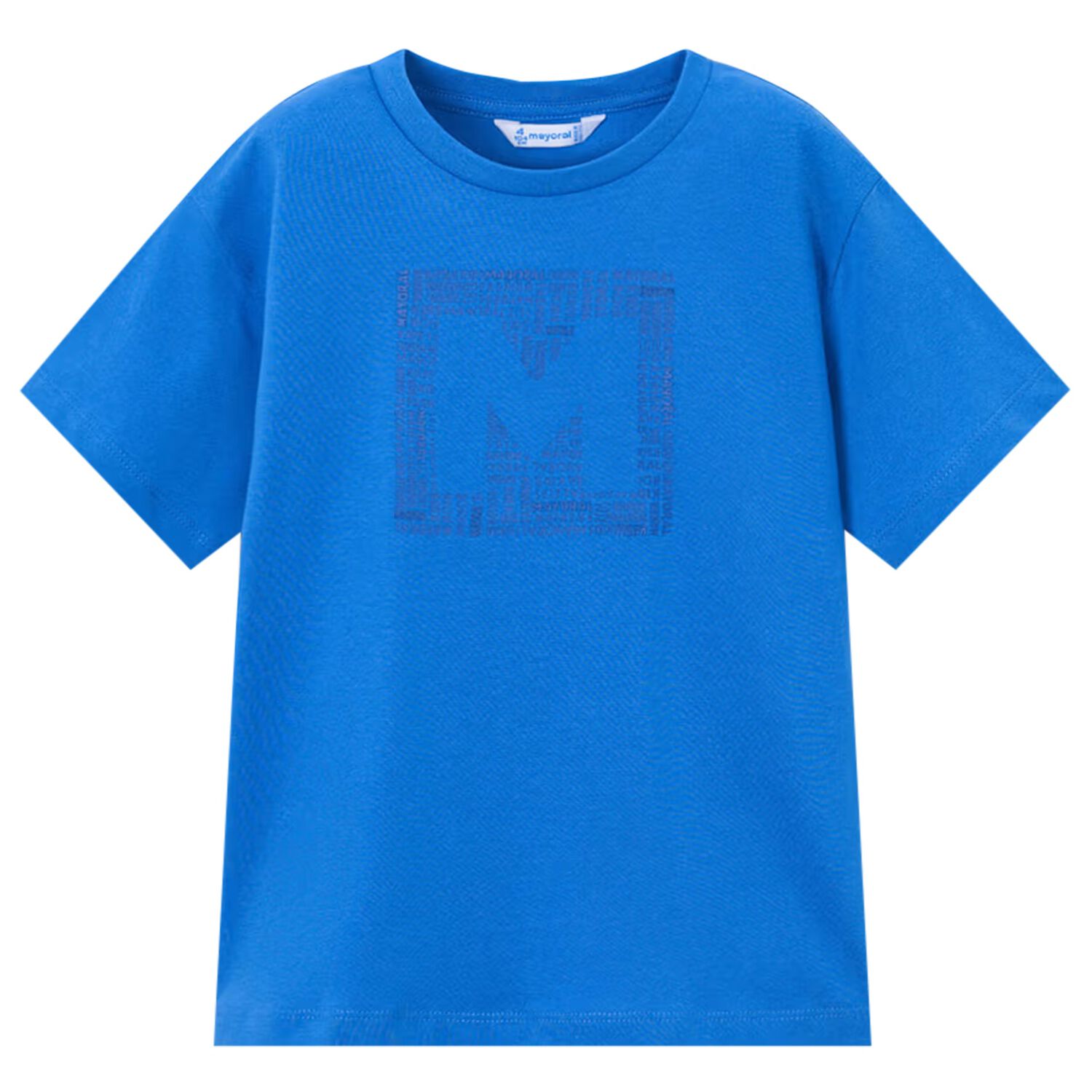 Boys Blue Logo T-Shirt, 3, hi-res