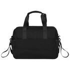 Black Logo Baby Changing Bag, 1, hi-res
