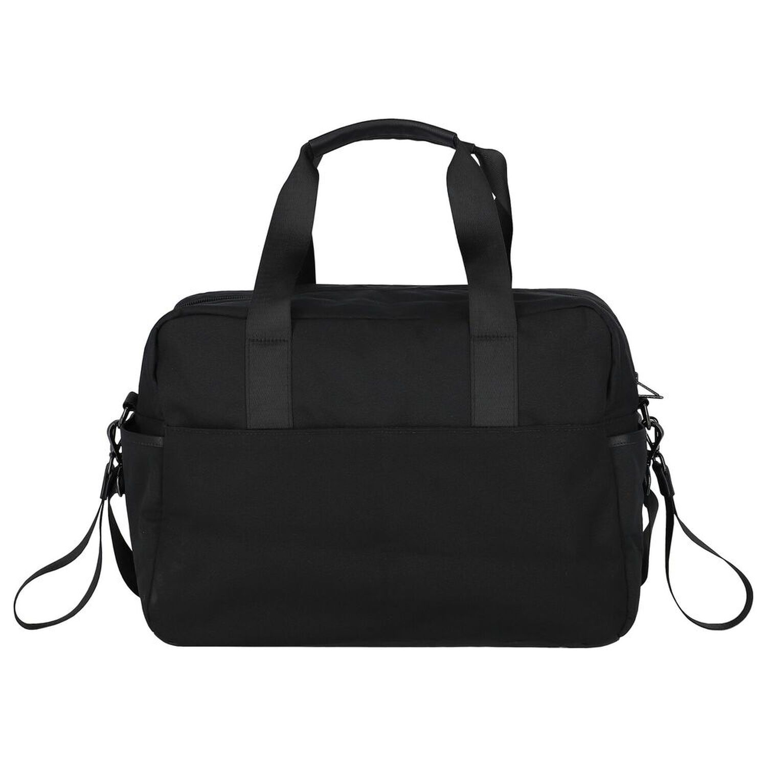 Black Logo Baby Changing Bag, 1, hi-res