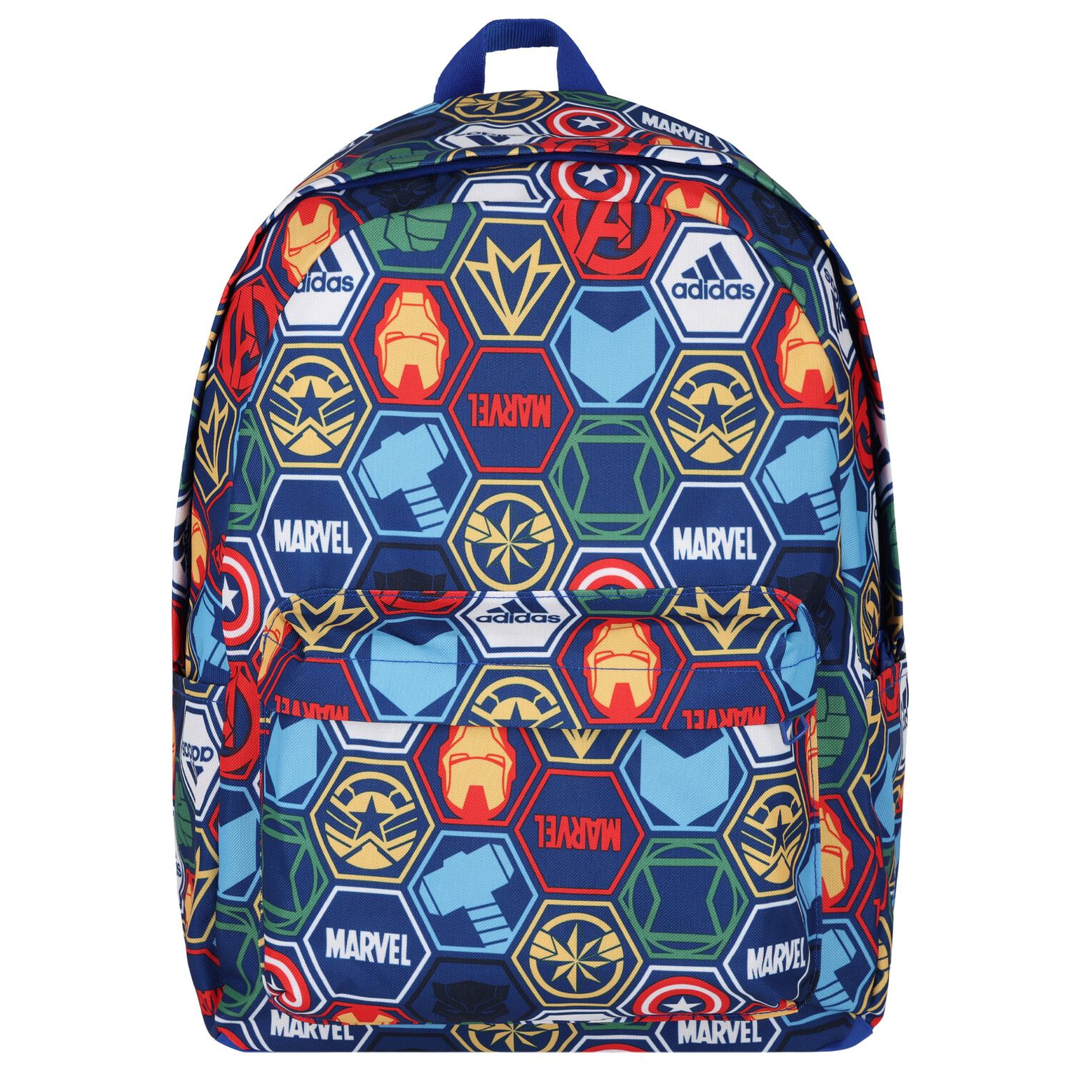 Boys Multi-Coloured Marvel Backpack, 1, hi-res