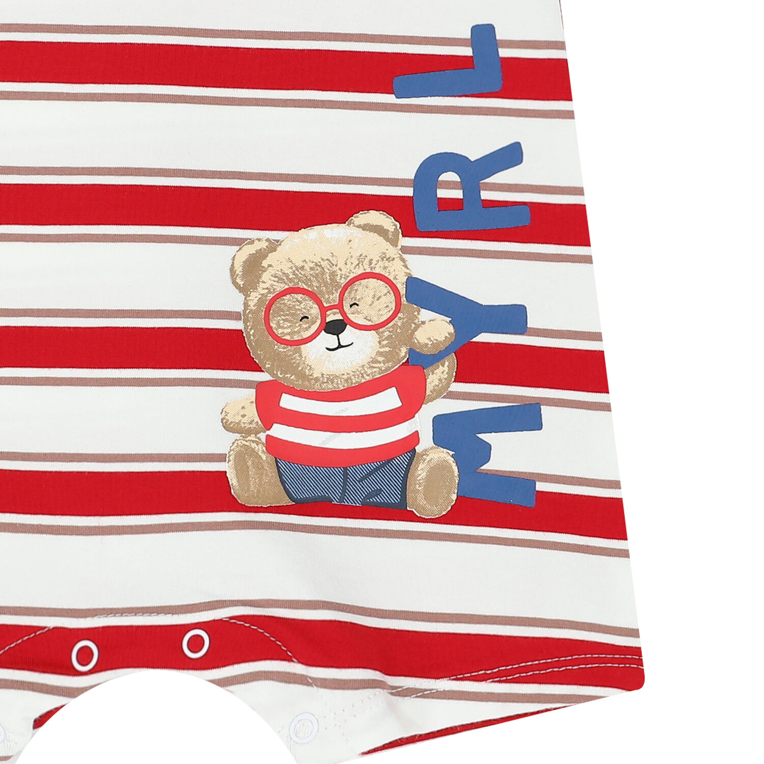 Baby Boys White & Red Rompers (2 Pack), 1, hi-res image number null
