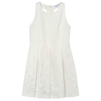 Girls Ivory Dress