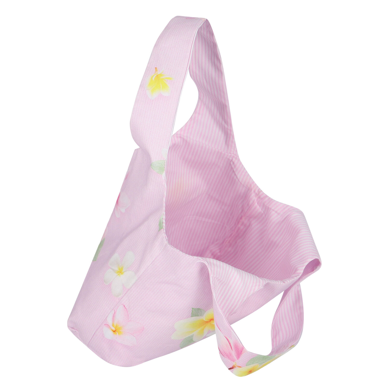 Girls Blue Floral Bag, 3, hi-res