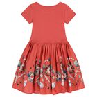 Girls Pink Shell Dress, 2, hi-res