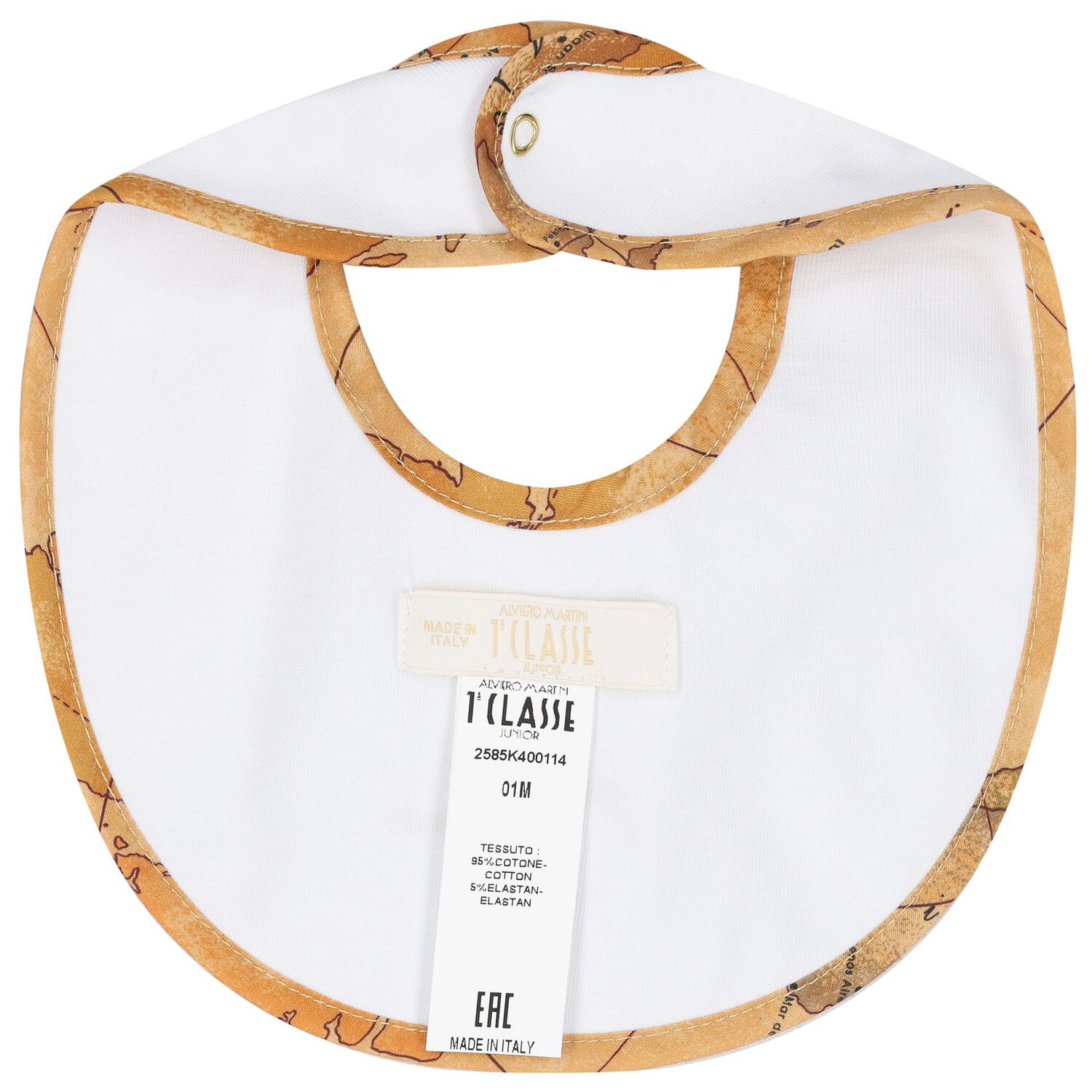 White & Beige Geo Map Babygrow Gift Set, 1, hi-res