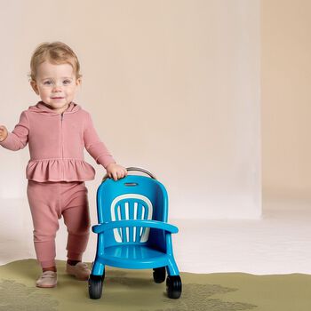 Baby Girls Pink Logo Tracksuit