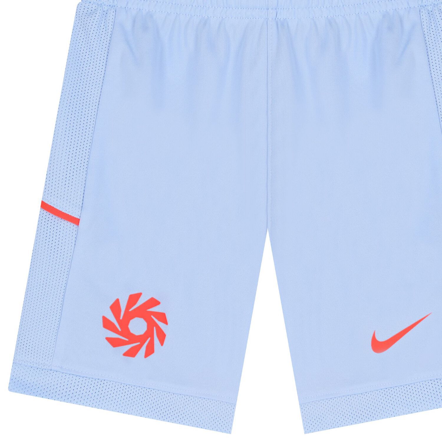 Boys Blue Haaland Logo Shorts, 1, hi-res