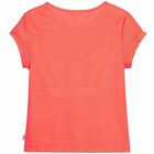 Girls Neon Pink 'Billieblush' T-shirt, 1, hi-res