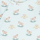 Blue Rocking Horse Babygrow, 1, hi-res