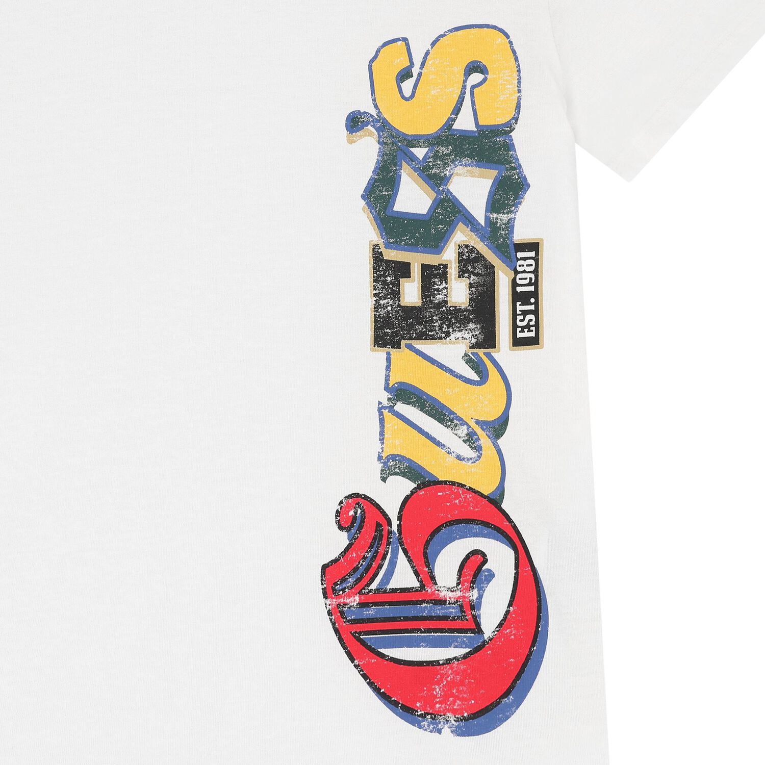 Boys White Logo T-Shirt, 2, hi-res