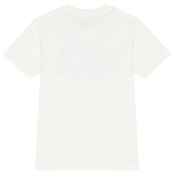 Boys Ivory Logo T-Shirt