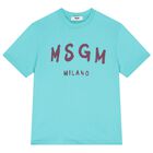 Turquoise Logo T-Shirt, 6, hi-res