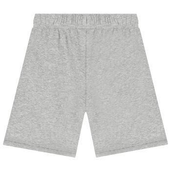 Boys Grey Logo Shorts