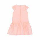 Girls Pink Satin Dress, 2, hi-res