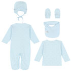 Baby Boys Blue Gift Set, 1, hi-res