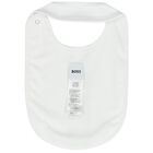 White & Beige Logo Bibs ( 3-Pack ), 1, hi-res