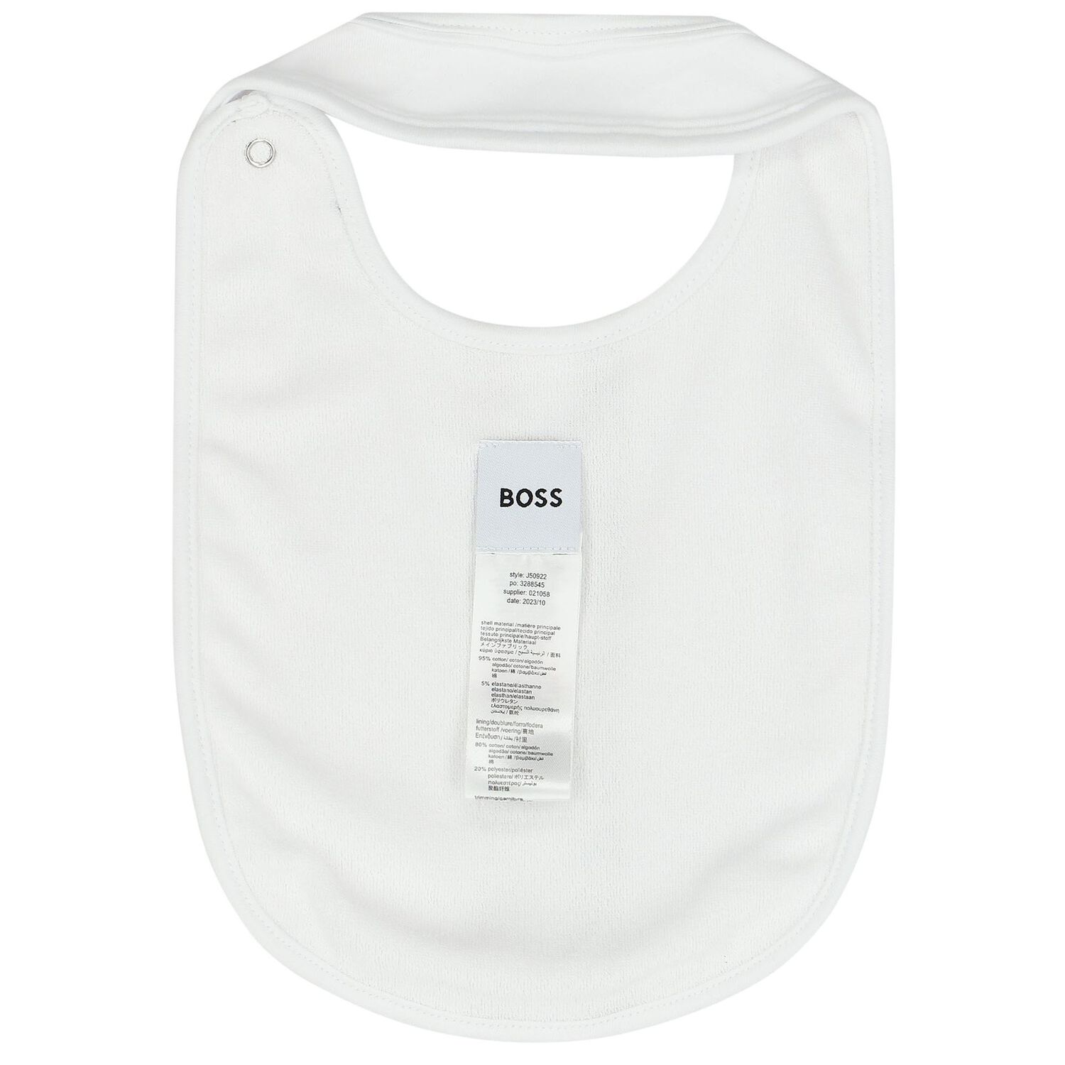 White & Beige Logo Bibs ( 3-Pack ), 1, hi-res image number null