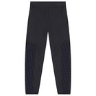 Boys Black Logo Joggers, 1, hi-res