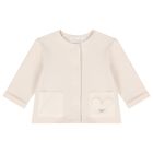 Baby Ivory & Beige Tracksuit Set, 1, hi-res