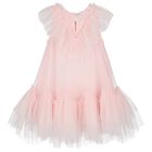 Baby Girls Pink Tulle Dress Set, 1, hi-res