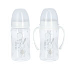 White Baby Bottles (2 Pack), 1, hi-res