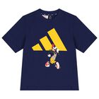 Boys Blue & Beige Disney Shorts Set, 1, hi-res
