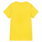 Boys Yellow Logo T-Shirt, 3, hi-res