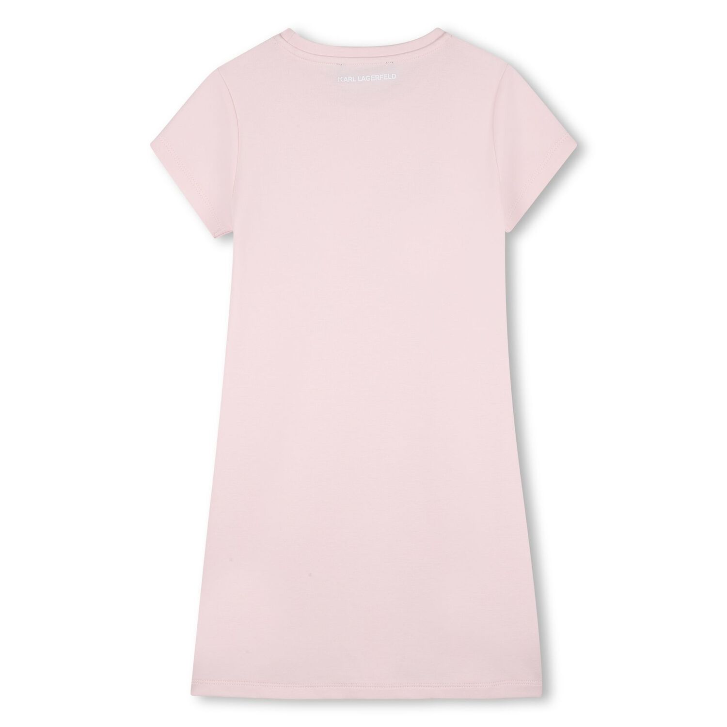 Girls Pink Choupette T-Shirt Dress, 2, hi-res