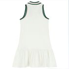 Girls White Tennis Dress, 1, hi-res