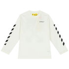 Ivory Arrow Logo T-Shirt, 1, hi-res